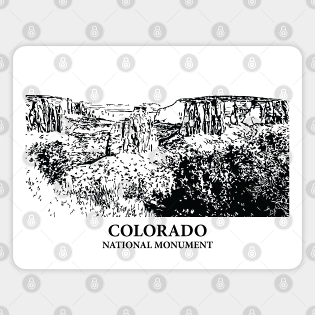 Colorado National Monument Magnet by Lakeric